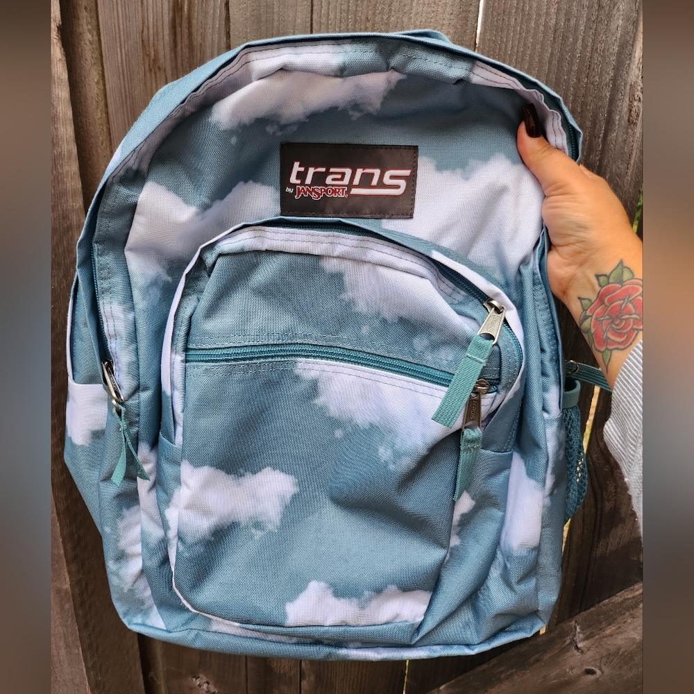 Trans Jansport 17" Cloud Student Laptop Backpack